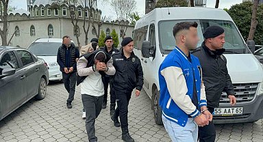 Uyuşturucu operasyonunda 5 şüpheli adliyeye sevk edildi