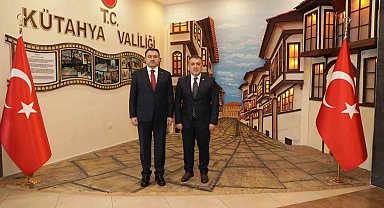 Vali Faik Oktay Sözer ikili temaslarda bulundu