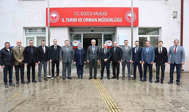 Vali Makas, "Düzce ülkemizin önemli tarım şehirlerinden"