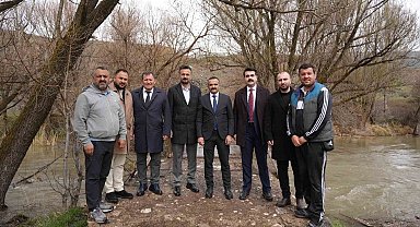 Vali Yardımcısı Tekeş'ten kano parkurunda önemli inceleme