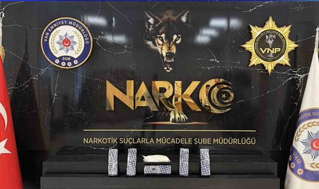 Van'da 4 kilo 260 gram eroin ele geçirildi