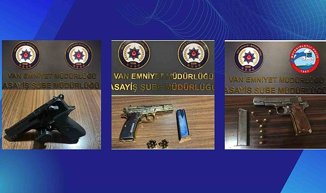 Van'da haftalık asayiş raporu: 61 şahıs tutuklandı