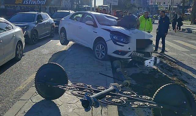 Van'da trafik kazası: 1 yaralı