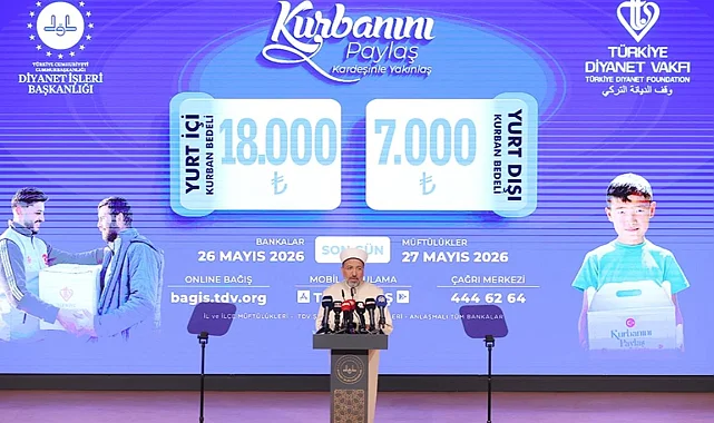 Vekaletle kurban kesim bedeli belli oldu