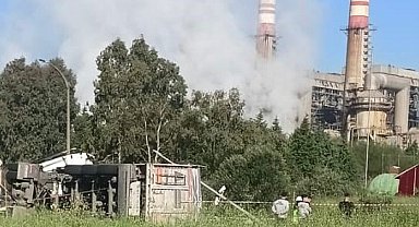 Yatağan'da kömür yüklü kamyon devrildi: 1 yaralı