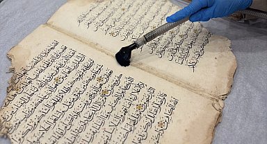 Yazma eserlerde dijitalleşme ve restorasyon hamlesi büyüyor