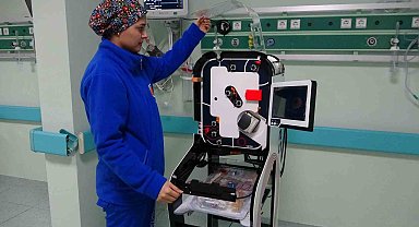 Yeni nesil 'hücre kan kurtarma cihazı' Mersin'de kullanılmaya başlandı