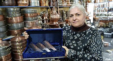 Yeni trend ürün bakır taraklara büyük ilgi