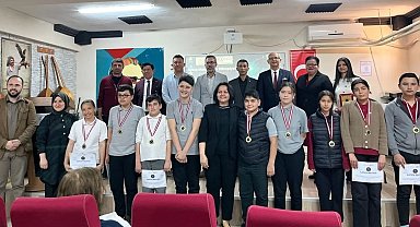 Yenipazar'da ortaokullar arası matematik olimpiyatı tamamlandı