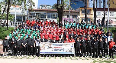 Yurt Lig heyecanı öncesi sporcular Karabük ve Safranbolu'yu keşfetti