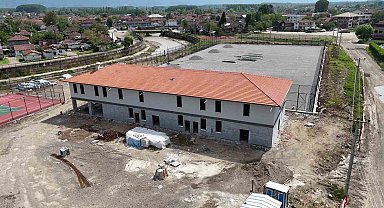 19 Mayıs Spor Kampüsü hızla yükseliyor