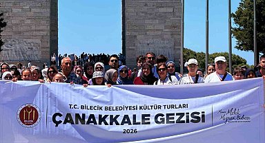 300 kişi Çanakkale gezisi katıldı