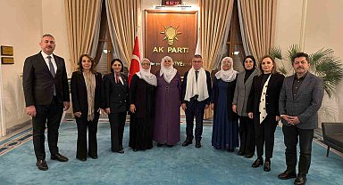 'Barış Anneleri'nden TBMM AK Parti Grubu'na ziyaret
