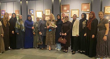 'Esma-ül Hüsna' tezhip sergisi sanatseverlerle buluştu