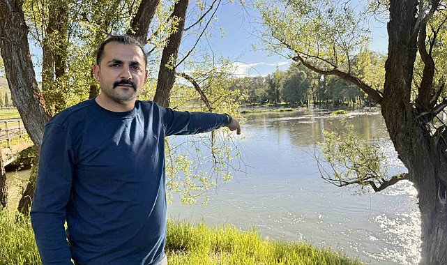 'Su akar yolunu bulur' ifadesi gerçek oldu, Yılmaz ırmağı taştı tarım arazileri sular altında kaldı