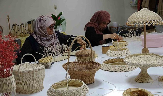 5 bin yıllık sepet örücülüğü sanatı Bitlis'te yaşatılıyor