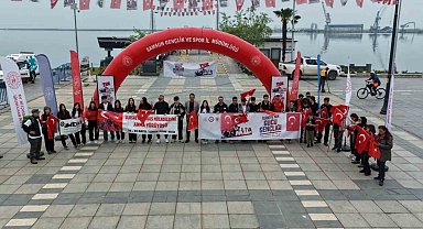86 kilometrelik 'Dağcılık Ulusal Kurtuluş Mücadelesi Anma Yürüyüşü' başladı
