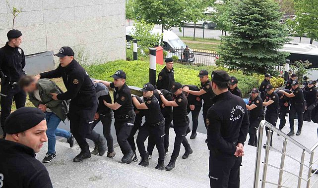 954 milyon liralık vurgunun operasyon anı kamerada: 35 tutuklama