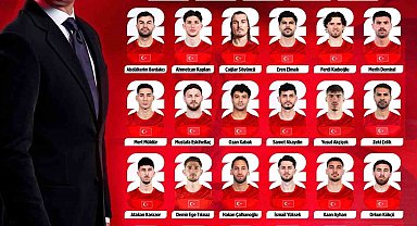 A Milli Takım'ın 2026 FIFA Dünya Kupası geniş kadrosu açıklandı