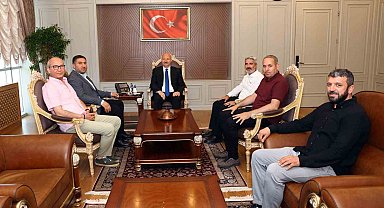 Adıyaman İGC'den Vali Abdullah Küçük'e ziyaret