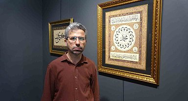 Adıyaman'da ebru sergisi açıldı