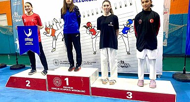AGM Spor Kulübü'nden taekwondoda Türkiye derecesi