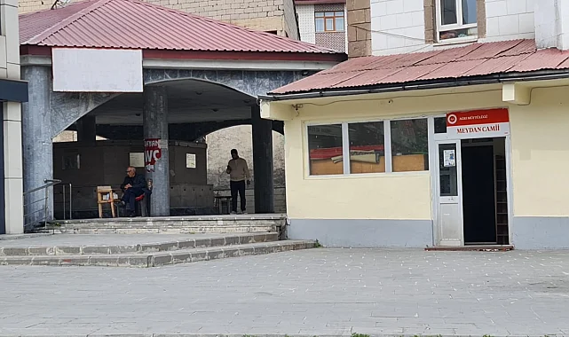 Ağrı Meydan Camii şadırvanda musluk krizi
