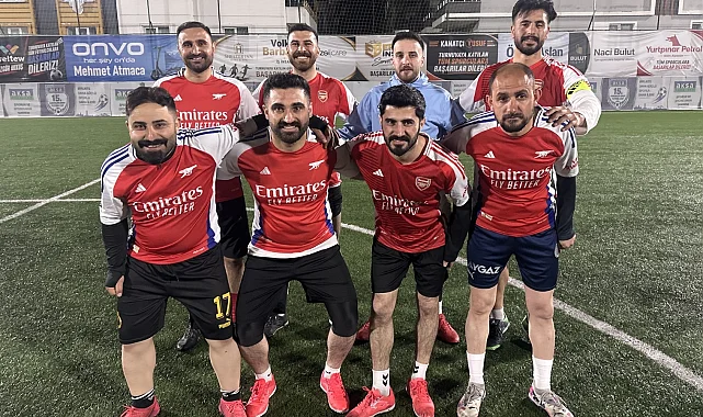 Ağrı'da kurumlarar arası bol gollü galibiyet