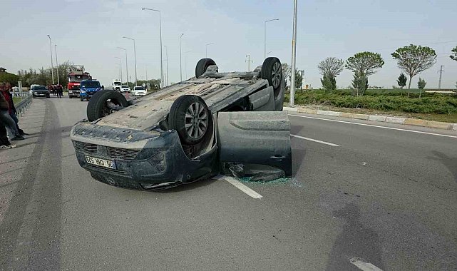 Aksaray'da otomobil ile hafif ticari araç çarpıştı: 2 yaralı