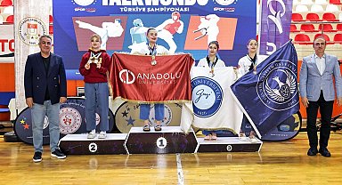 Anadolu Üniversitesi teakwondo branşında Türkiye şampiyonu oldu