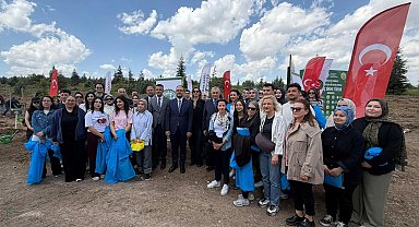 Ankara'da medya emekçileri hatıra ormanı oluşturuldu