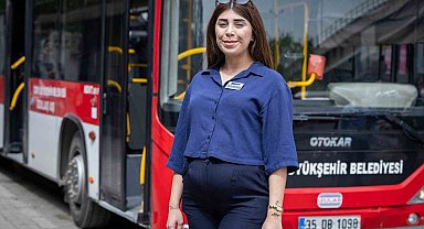 Anne adayı ESHOT şoförü, doğum sonrası direksiyona dönmek için gün sayıyor