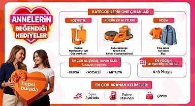Anneler Günü'nde en çok tercih edilen hediyeler belli oldu