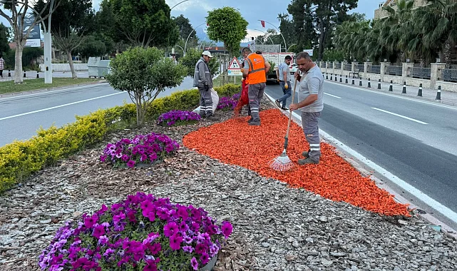 Antalya Büyükşehir'den Kemer'e çevre dostu dokunuş