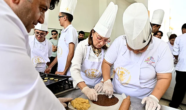Antalya Muratpaşa'da engelsiz pasta