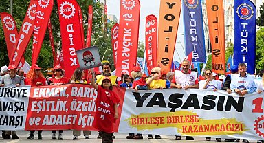 Antalya'da 1 Mayıs coşkusu