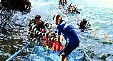Antalya'da denizden çıkan atıklar sanat eserine dönüşecek