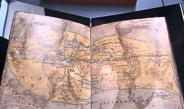 Antik dünyanın en önemli coğrafya eserleri Samsun Müzesi'nde sergileniyor