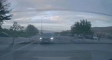 Aracın altında kalmaktan şans eseri kurtuldu