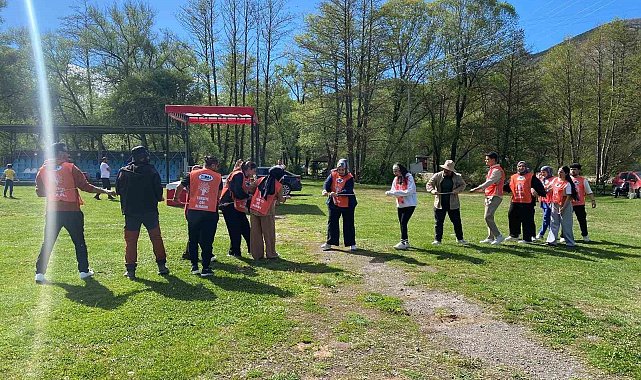 Ardahan'da Posof'ta "Doğa ile temas" kampı