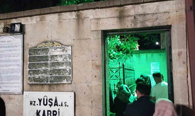 Arefe günü vatandaşlar Yuşa Tepesi'ne akın etti