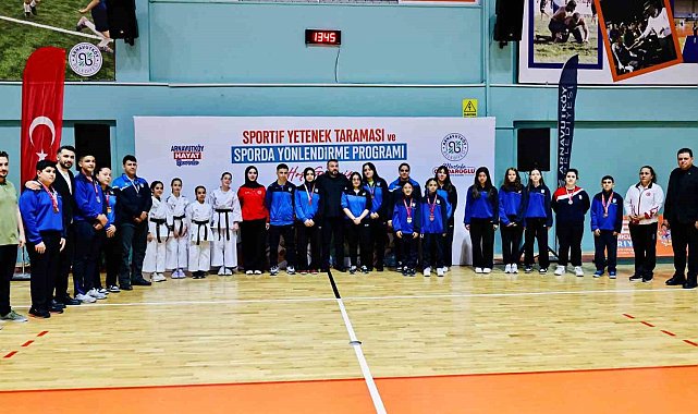 Arnavutköy'de geleceğin sporcuları 'Yetenek Taraması'yla keşfediliyor