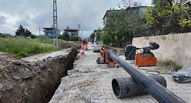 Arsuz'un 100 yıllık su ihtiyacını karşılayacak projede çalmalar sürüyor
