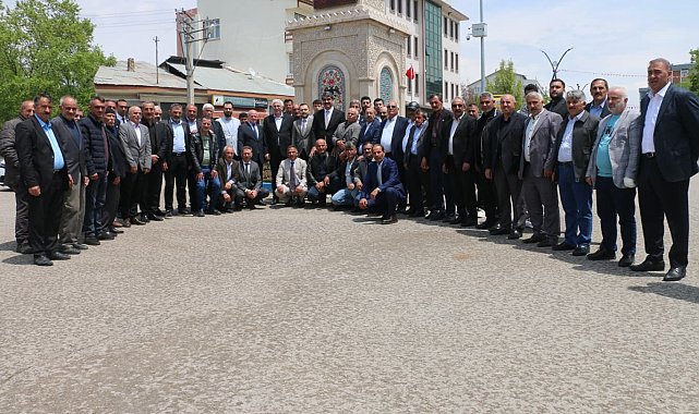 Aşkale'de bayramlaşma programı