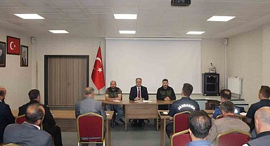 Aslanapa'da orman yangınlarıyla mücadele toplantısı