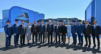 Astana'da Hafif Raylı Sistem hizmete açıldı