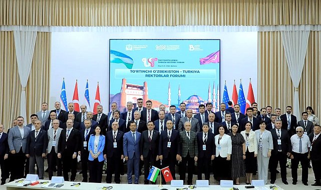 Atatürk Üniversitesi, Özbekistan-Türkiye rektörler forumunda önemli iş birliklerine imza attı