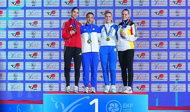 Avrupa Karate Şampiyonası'nda Zümra Rezzan İm, gümüş madalya kazandı