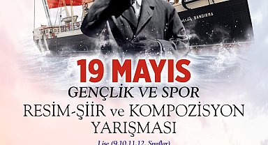 Aydın Büyükşehir'den 19 Mayıs temalı şiir ve kompozisyon yarışması