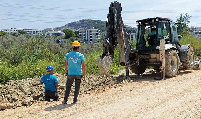 Aydın Büyükşehir'den Kuşadası'na altyapı yatırımı